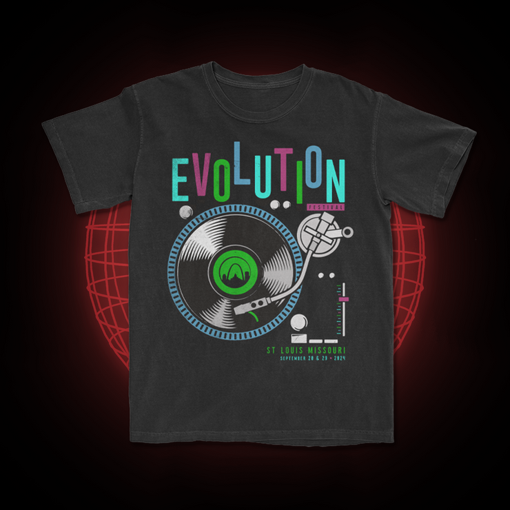 Record Player Tee