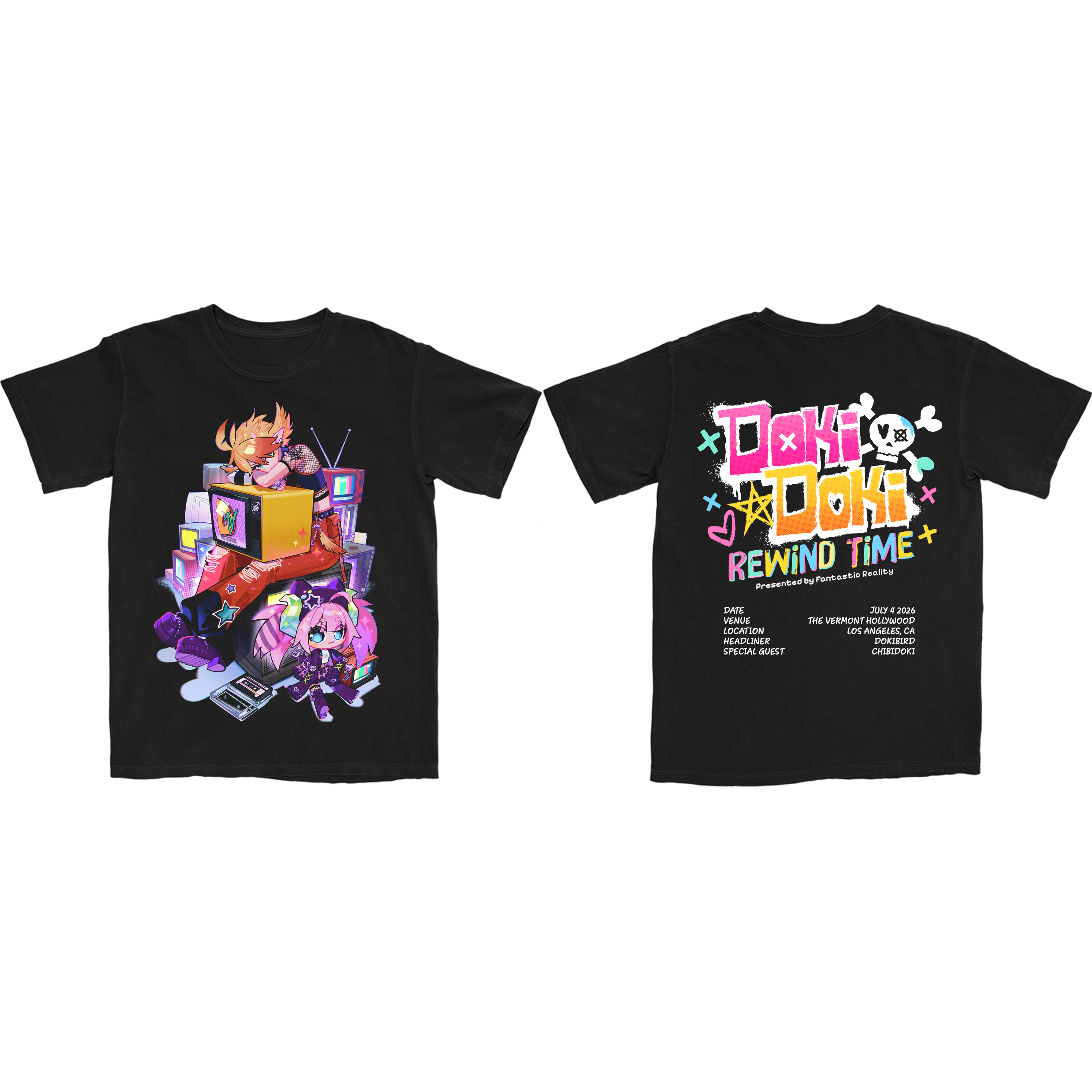 Doki Doki Rewind Tee