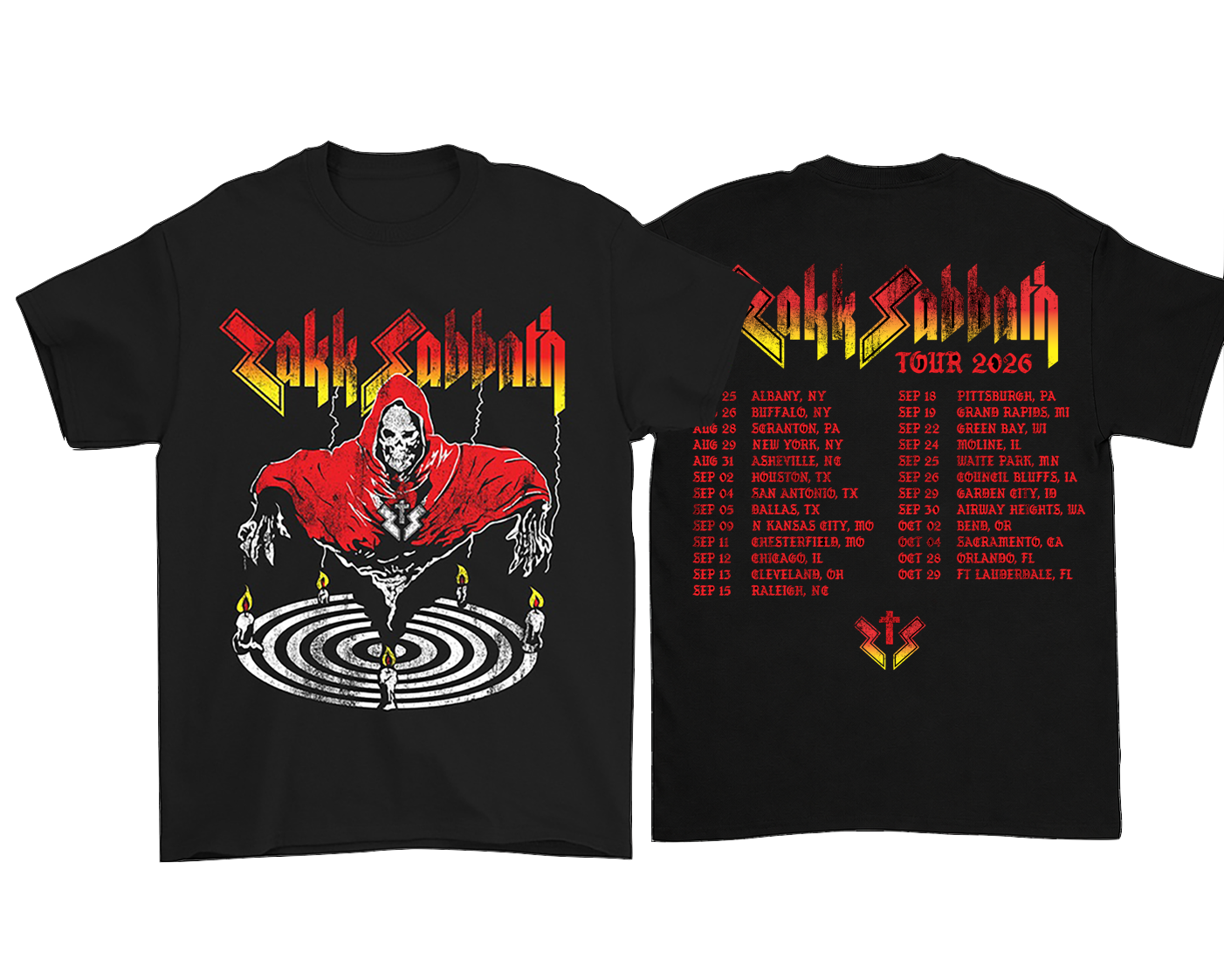 Reaper '26 Tour Short Sleeve Tee (AUGUST-SEPTEMBER)