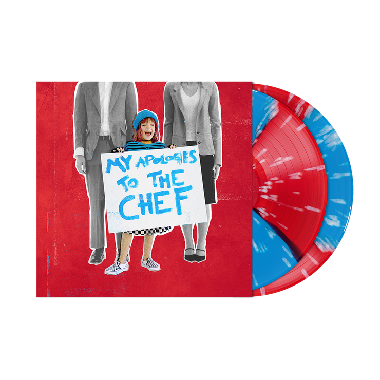 My Apologies To The Chef (Deluxe) - Ruby And Sky Blue Quad w/ White Splatter Vinyl