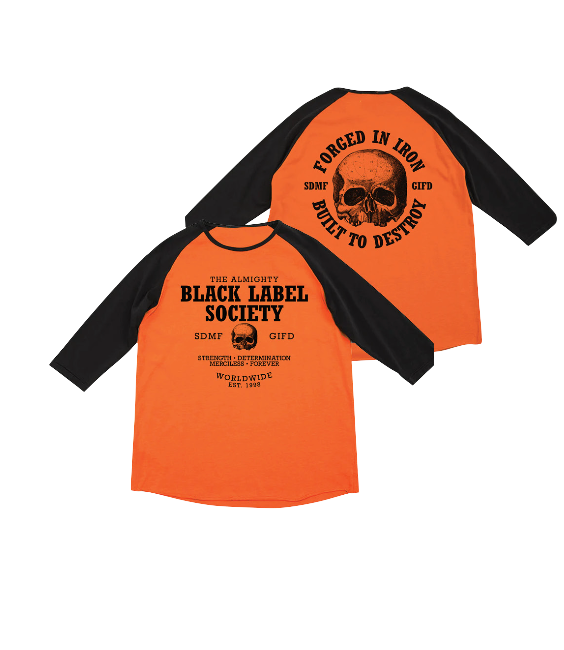 Forged Orange Raglan