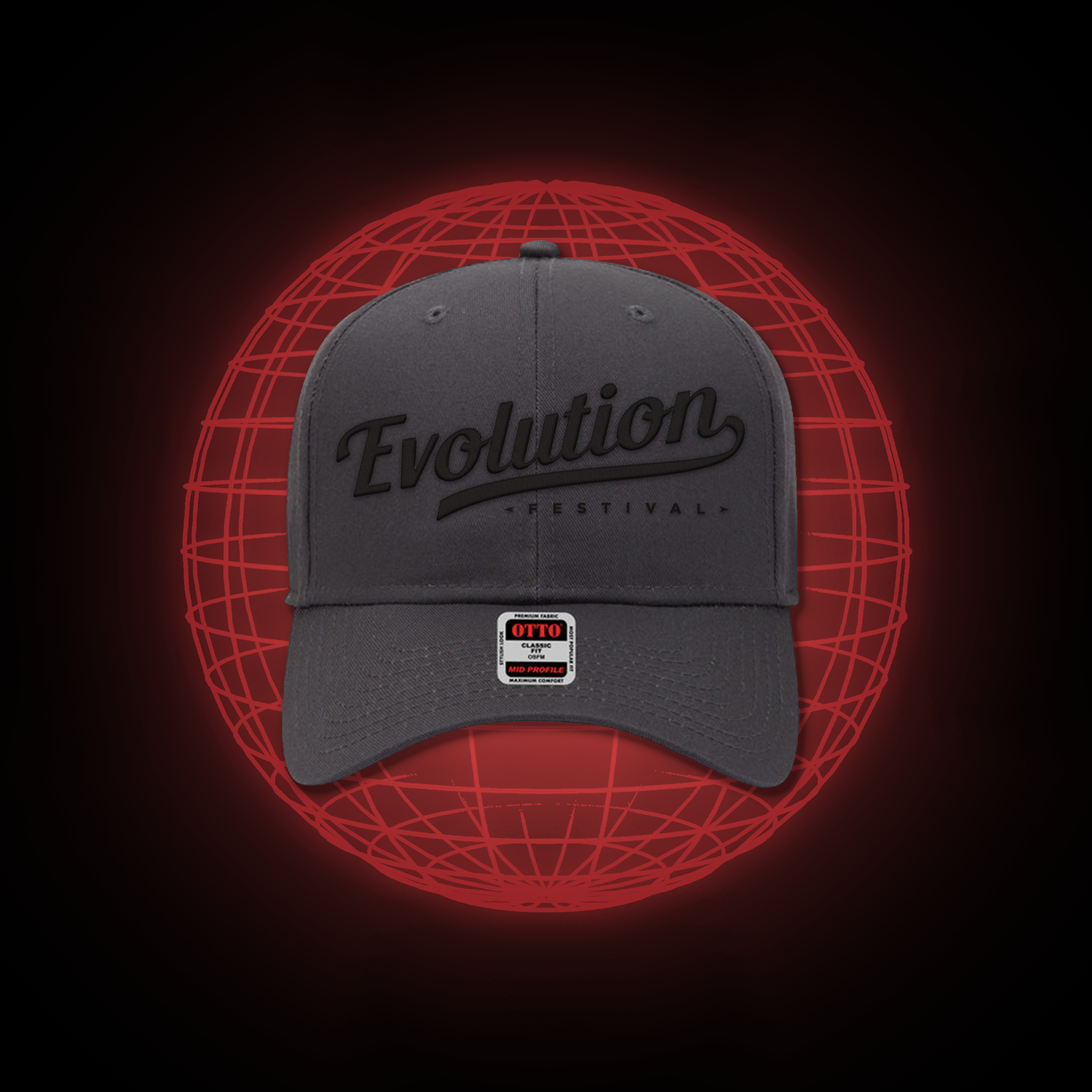 Evolution Festival 2024 Cursive Hat